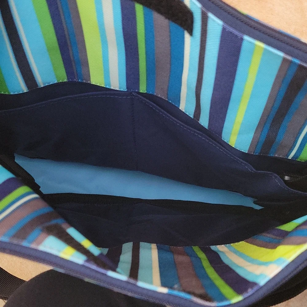 Skip Hop Duo diaper bag in blue stripe